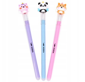 DŁUGOPIS WYMAZYWALNY Z FIGURKĄ H KIDEA D 6153 A'36