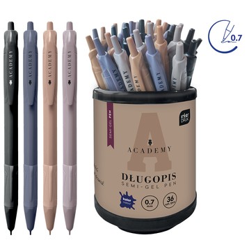 Długopis z gripem ACADEMY A"36 7909