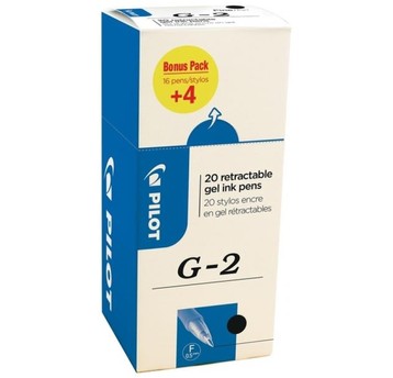 DŁUGOPIS ŻELOWY G-2 CZARNY BOX A'20 6422