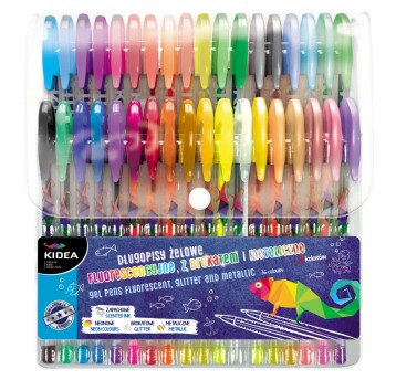 DŁUGOPISY ŻELOWE 36KOL 3352