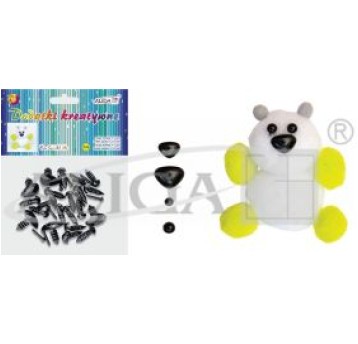 Dodatki kreatywne MT-6228 (174) oczka i noski 6228