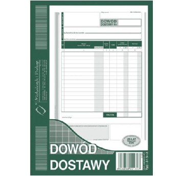 DOWÓD DOSTAWY A5 315-3