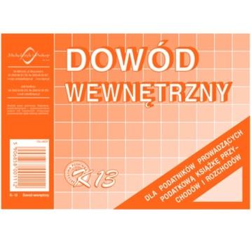 DOWÓD WEWNĘTRZNY A6 K-13
