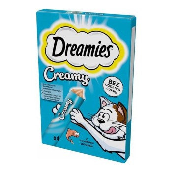 DREAMIES CREAMY KARMA DLA KOTA ŁOSOŚ 4 X 10 G