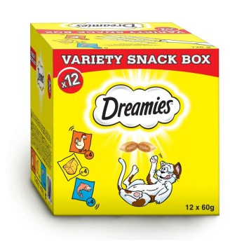DREAMIES KARMA DLA KOTA 12 X 60G MIX SMAKÓW