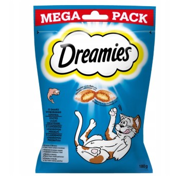 DREAMIES KARMA DLA KOTA PRZYSMAK ŁOSOŚ 180 g