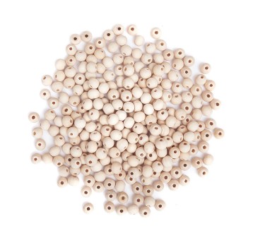 DREWNIANE KORALIKI KULKI 8 MM 40G 0213