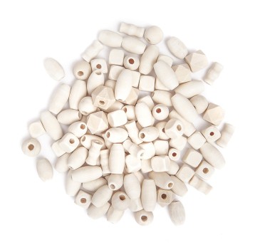 DREWNIANE KORALIKI MIX 50G 0329