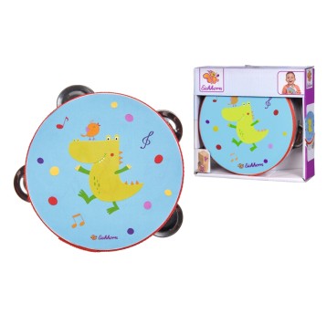 DREWNIANE TAMBURYNO 14CM 4946