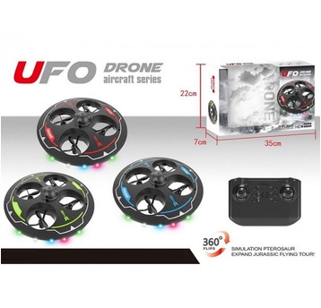 Dron R/C UFO 3 kol 35x7x22cm color box 6929