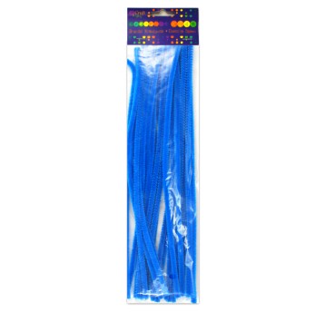 DRUCIKI KREATYWNE 30 CM NIEBIESKIE, 25 SZT.6669