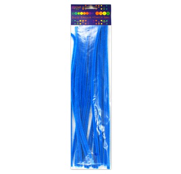 DRUCIKI KREATYWNE 30 CM NIEBIESKIE, 25 SZT.6669