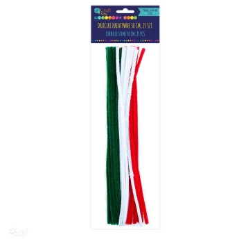 DRUCIKI KREATYWNE MIX 30 CM, 25 SZT. 2851