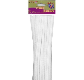 DRUTY PLUSZOWE DPK-10 BIAŁE 2964