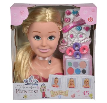 DUŻA GŁOWA KSIĘŻNICZKI DO STYLIZACJI 0833