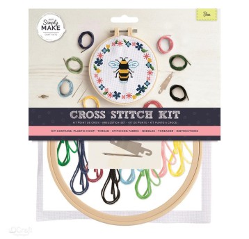 DUŻY ZEST. DO HAFTU KRZYŻYKOWEGO-PSZCZOŁA 7992