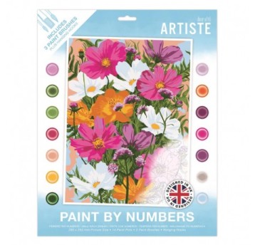 DUŻY ZESTAW DO MALOWANIA PO NUMERACH ARTISTE 3358