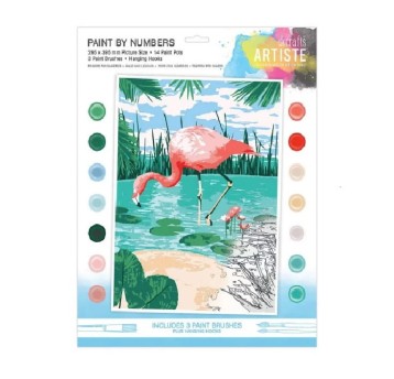 DUŻY ZESTAW DO MALOWANIA PO NUMERACH ARTISTE 8326