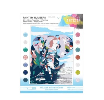 DUŻY ZESTAW DO MALOWANIA PO NUMERACH ARTISTE 8357