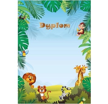 DYPLOM PRZYJACIELE 170G/M2 (25) 7663