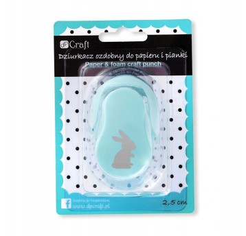 DZIURKACZ OZD. DO PAP.I PIANKI 2,5 CM ZAJĄC 4782