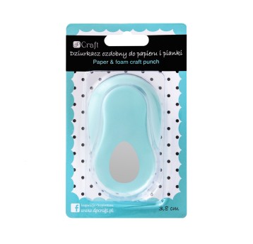 DZIURKACZ OZD. DO PAP. I PIANKI 3,8 CM JAJKO 4812