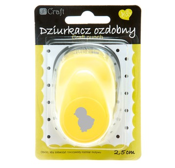 DZIURKACZ OZDOBNY 2,5CM KURCZAK 4130