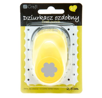 DZIURKACZ OZDOBNY 2,5CM KWIATEK 5748