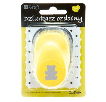 DZIURKACZ OZDOBNY 2,5CM MIŚ 4437