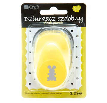 DZIURKACZ OZDOBNY 2,5CM ZAJĄC 4147