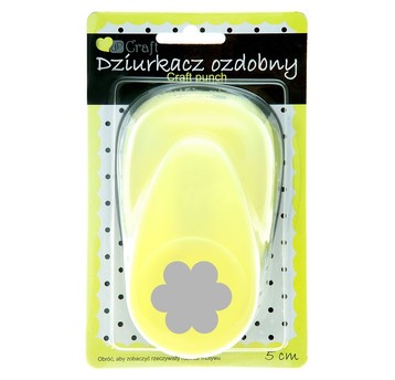 DZIURKACZ OZDOBNY 5CM KWIATEK 5526