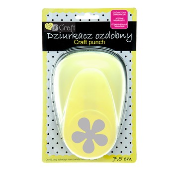 DZIURKACZ OZDOBNY 7,5 CM KWIATEK 4 1076