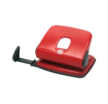 DZIURKACZ SAX 318 CZERWONY DO 15 KARTEK 1212