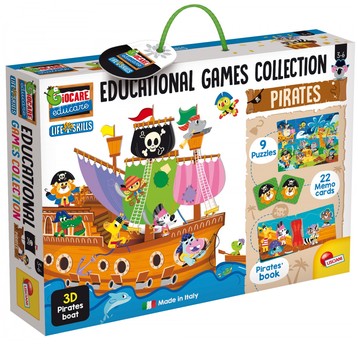 EDUCATIONAL GAMES COLLECTION PIRATES 0281