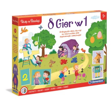 EDUKACYJNY ZESTAW 8W1 CLEMENTONI 0895