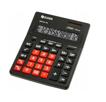 ELEVEN KALKULATO CDB1201BK-RD 3424