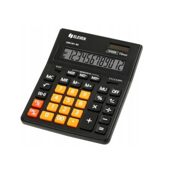 ELEVEN KALKULATOR CDB1201-BK-OR 3431