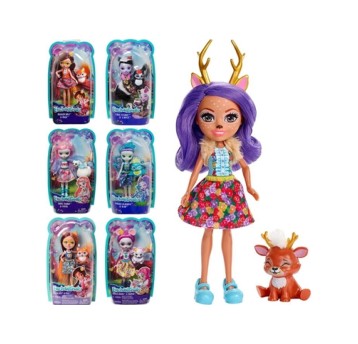 ENCHANTIMALS LALKA + ZWIERZĄTKO 0102 DVH87