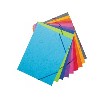 ESCUELA Teczka z gumką preszpan A4 pomarańcz