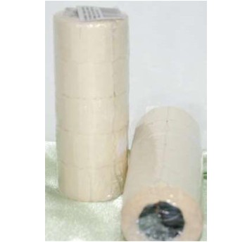 ETYKIETA CENOWA 1-RZĘD FALA 26X12 BIAŁA (5) P