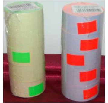 ETYKIETA CENOWA 2-RZĘD PROSTA 26X16 FLUOR (5) P