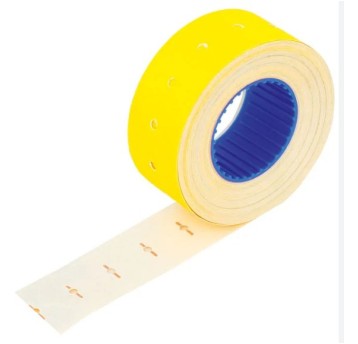 ETYKIETA DO CEN 22X12 PROSTE ŻÓŁTE 9908 (5)