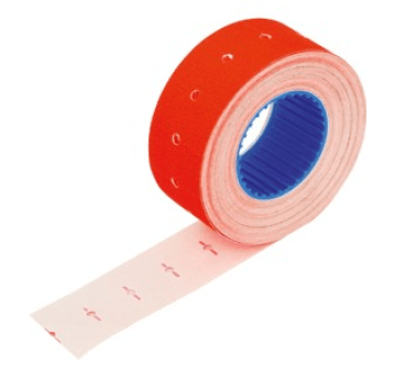 ETYKIETY DO CEN 2616-700 CZERWONE PROSTE A'5 9755