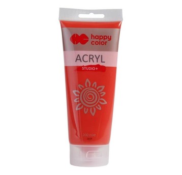 Farba akryl Studio 200ml j.czerwony kadm( 23)8108