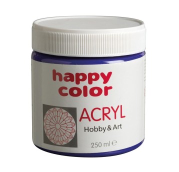 FARBA AKRYLOWA 250 ML GRANATOWY HAPPY COLOR 6685