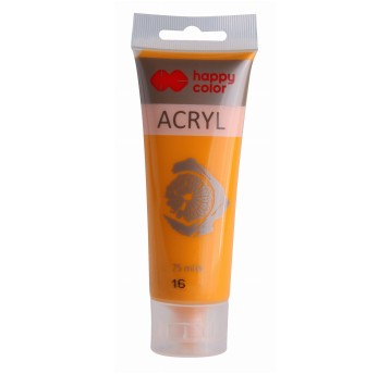 FARBA AKRYLOWA 75ML CIEMNOŻÓŁTY(16) 6180