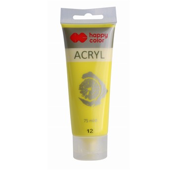 FARBA AKRYLOWA 75ML CYTRYNOWA (12) 6166
