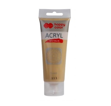 FARBA AKRYLOWA 75ML CZYSTE ZŁOTO METAL,111, 1161