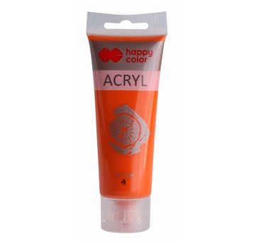 FARBA AKRYLOWA 75ML POMARAŃCZOWA (4) 6197