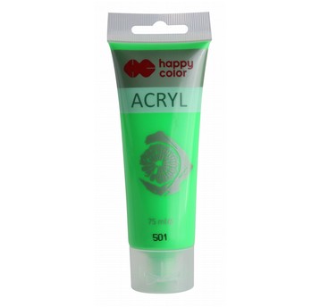 FARBA AKRYLOWA 75ML ZIELONY FLUOR(501) 9686